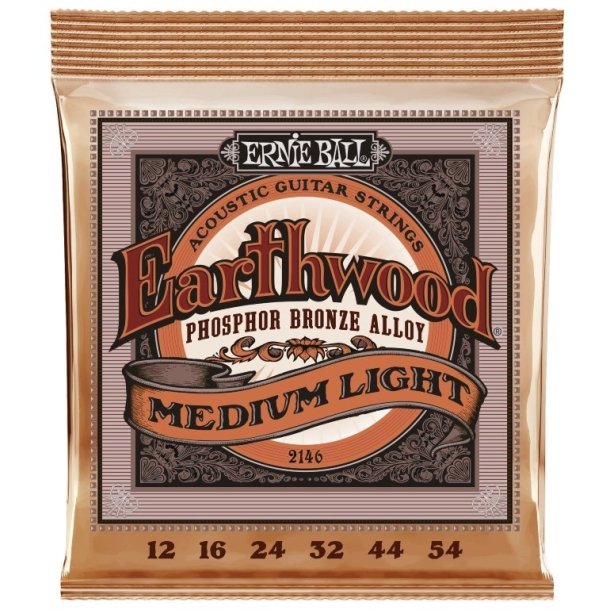 Ernie Ball 2146 Earthwood 12-54 Medium Light