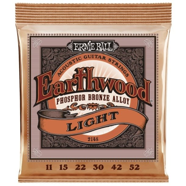 Ernie Ball 2148 Earthwood 11-52 Light