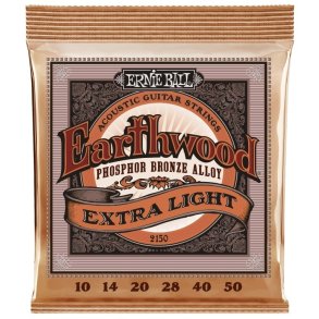 Ernie Ball 2150 Earthwood 10-50 Extra Light 