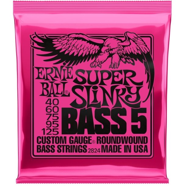 Ernie Ball 2824 40-125 Super Slinky 5-str.