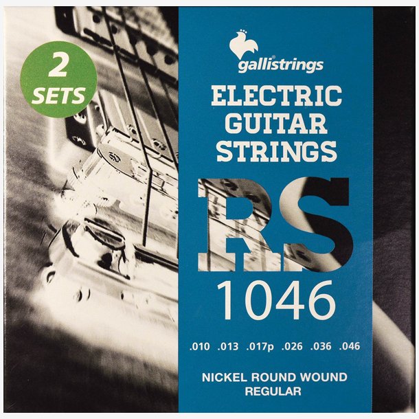 Gallistrings RS1046 2-st elguitarstrenge