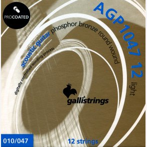 Gallistrings AGP1047-12 Coated Phosphor Bronze 10-47