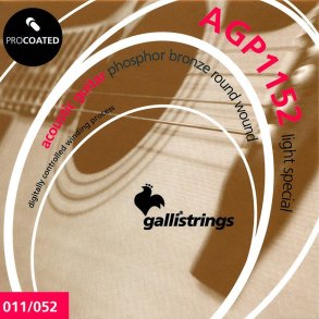Gallistrings AGP1152 Coated Phosphor Bronze 11-52