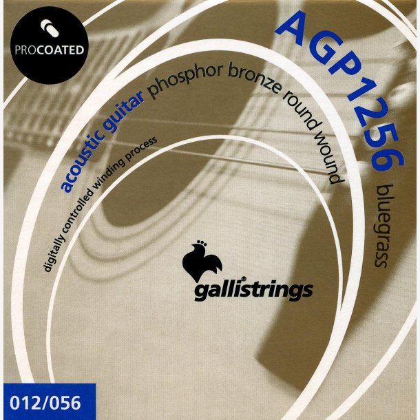 Gallistrings AGP1256 Coated Phosphor Bronze 12-56