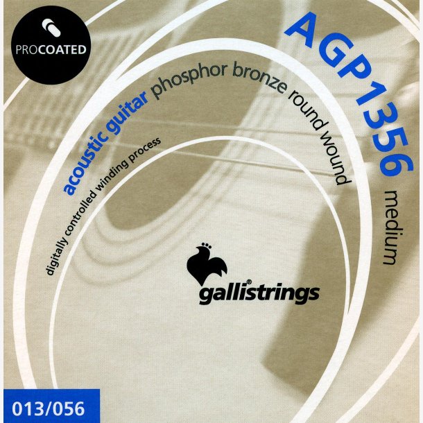 Gallistrings AGP1356 Coated Phosphor Bronze 13-56