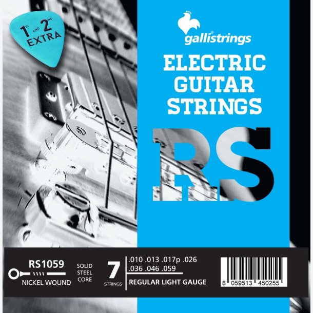 Gallistrings RS1059-7 elguitarstrenge