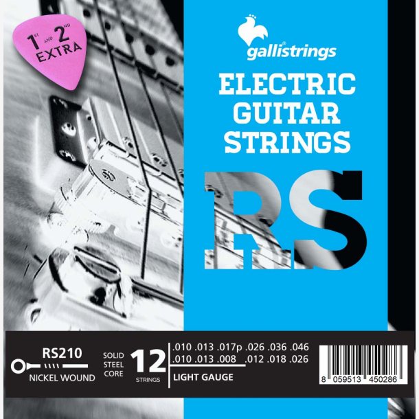 Gallistrings RS210-12 elguitarstrenge